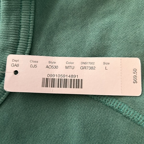 NWT JCrew The Ocean Pearl Myrtle Beach Cropped Sweatshirt - Size L - Picture 3 of 4